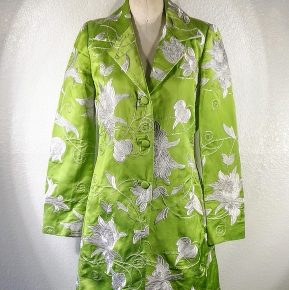 Johnny Was Jackets & Blazers - NWT Johnny Was Biya Embroidered Coat Sz S